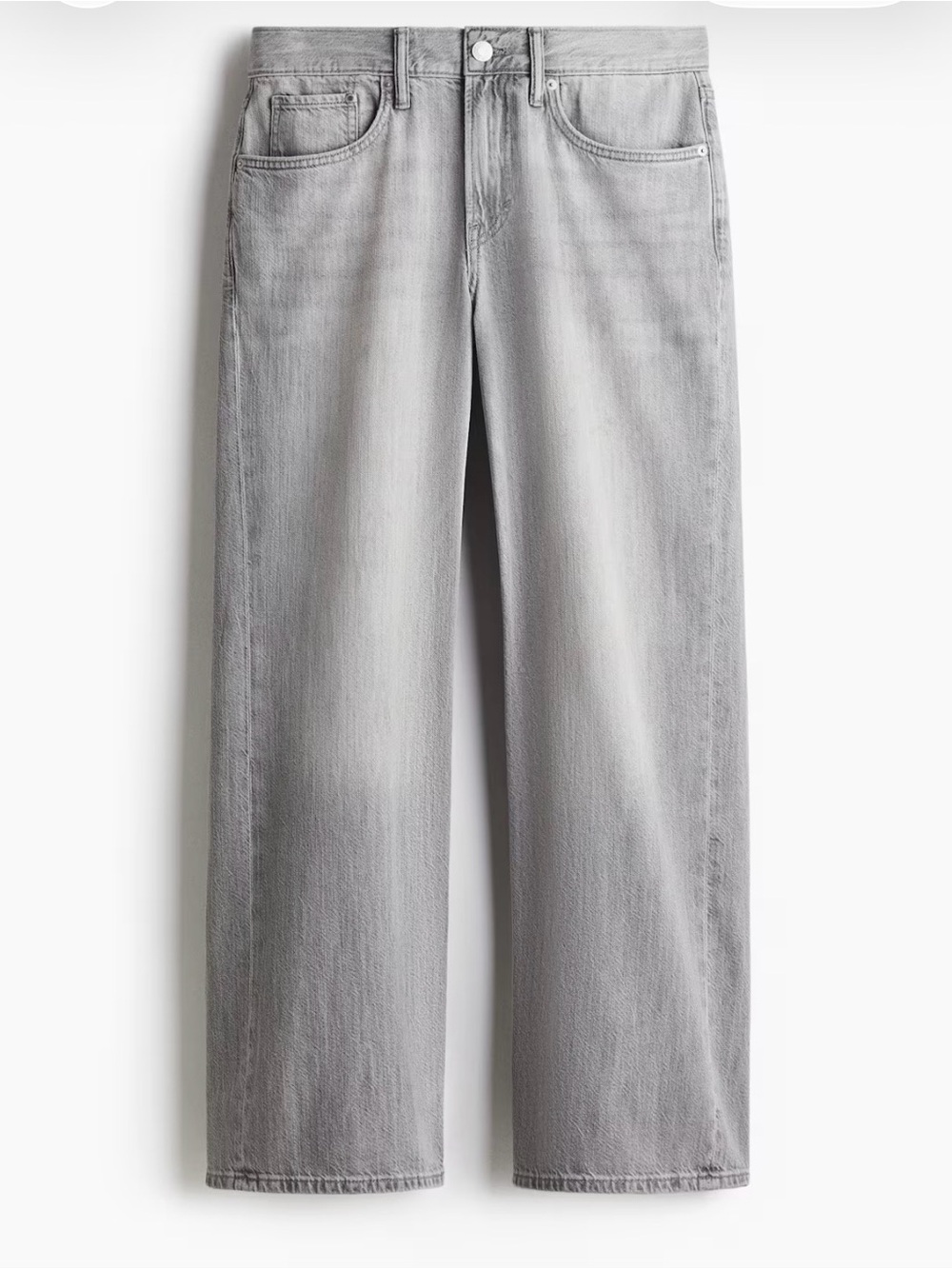 H&M Men's Relaxed Straight Gray Jeans